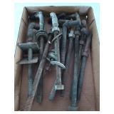 Flat filled with assorted gate hangers