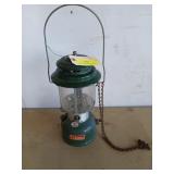 69 Coleman outdoor lantern, dual fuel, 14 in