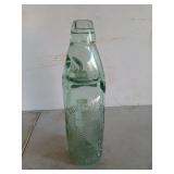 The Dee mineral water Co glass marble bottle 9 in