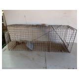 Live animal trap, 12x32 in