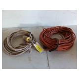 A 15 ft and a 75 ft extension cord, have damage