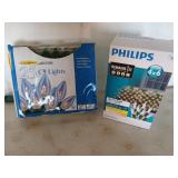 Two boxes of Christmas lights