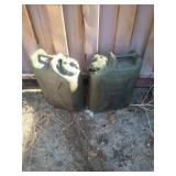 To US military 5 gallon water cans