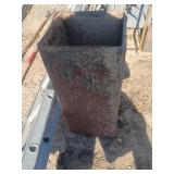 Quarter inch square tubing box 12 1/2 x 12 1/2 x