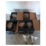 Used light bulbs, soft natural light, supreme