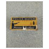 50 rounds 38 special Peters police match