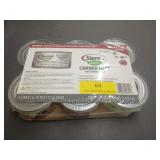 Six cans of Sterno green