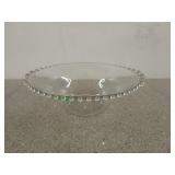 Candlewick glass bowl, 4x 11 in