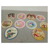 10 nursery rhyme 45 albums, paper albums