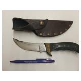 Buck KALINGA U.S.A, leather sheath