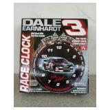 #3 Dale Earnhardt race clock, wall