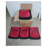 Box filled with Magnum drilling services swag