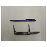 Case double x 3 blade knife number 087fe