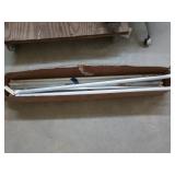 Box of used 4 foot light bulbs, most are ballast