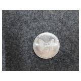 2004 American Silver Eagle dollar coin 1 oz fine