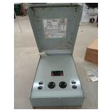 Midwest breaker box, with two 30 amp plugs, 70