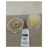 9-in Marshall Pottery chicken cooker with