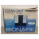 Bionaire clean mist humidifier, 4 gallon