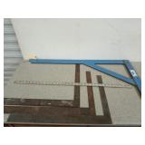 Assorted squares and a Lufkin yardstick