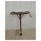 Old wooden walking seat, 34 in