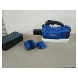 Kobalt 24 volt Max fogger with battery and