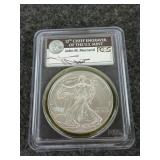2011-W silver eagle numismatic