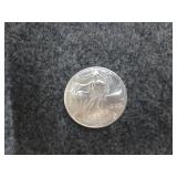 2004 American Silver Eagle dollar coin 1 oz fine