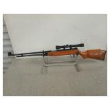 Air rifle 177 caliber with scope