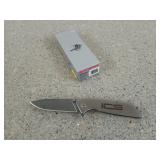3.5 inch Winchester iron sight clip folding knife