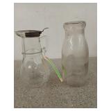 6-in Hazel Atlas syrup dispenser, has a crack?