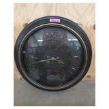 Hope faith and love wall clock, 22 in, needs