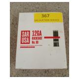 10 cartridges of 12 gauge buckshot, number 00,