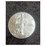 2016  American silver eagle 1 oz. Silver
