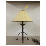 22-in metal lamp