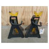 Pair of Craftsman 3.5 ton floor jacks