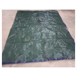 Blue and green tarp, 30x40 ft