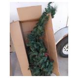 Another 12 ft Christmas garland pre-lit