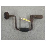 Old 14 inch hand drill / bit brace