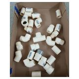 Flat of 3/4 in CPVC couplers, elbows, etc.