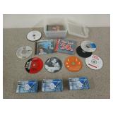 Collection of cds, includes Christmas, Elvis,