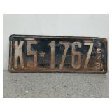 Texas 31 license plate