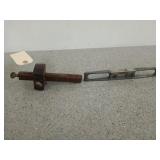 7-in Stanley no. 77 wood mortise gauge scribe,