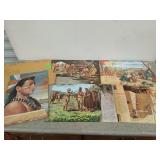 Manila envelope filled with Native American