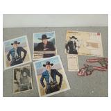 Hopalong Cassidy memorabilia and savings club