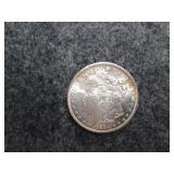 1884-0 Morgan silver dollar