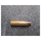 Winchester number 10 brass shotgun shell, empty