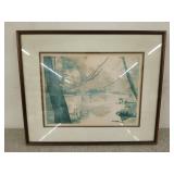 Authentic watercolor print by Michael Revers