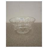Nine and a half inch heavy Crystal bowl