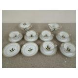 Noritake China "Green Bay" teacup and saucer set