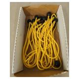 15 + yellow elastic 10 inch tie downs